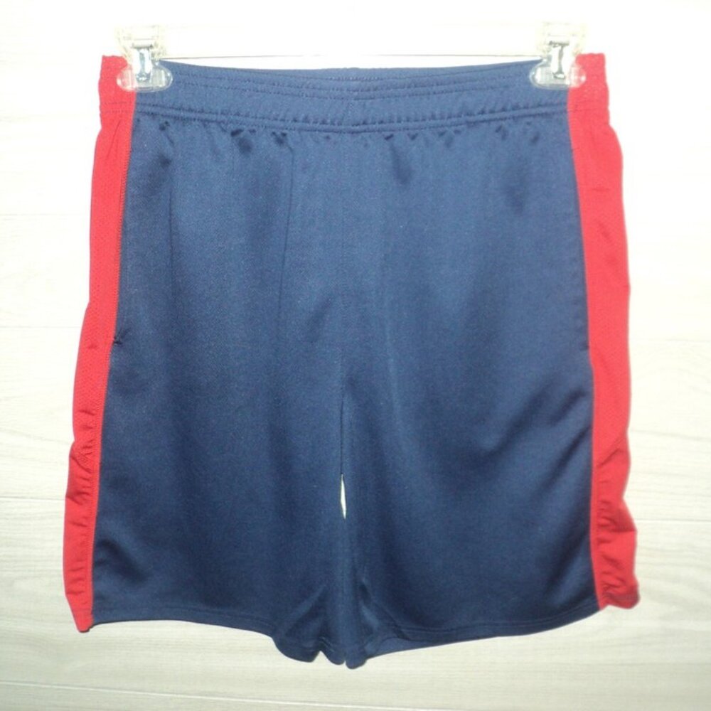 Liberty Pro Men's Shorts Size M Navy Blue and Red Elastic Waist Athletic Spo